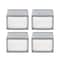 Iris® 13qt. Gray Stackable Drawer, 4 Pack